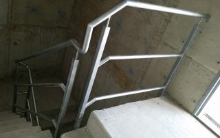 Fire Stair Handrails